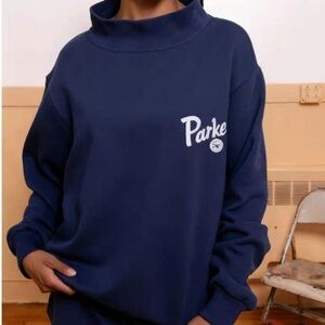 Parke Women's Navy Sweatshirt